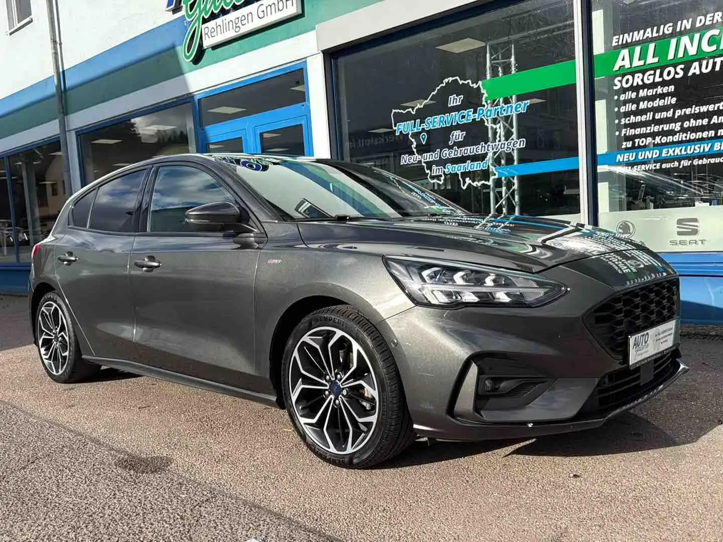 Ford Focus 1.0 EcoBoost ST-Line Gris - 2