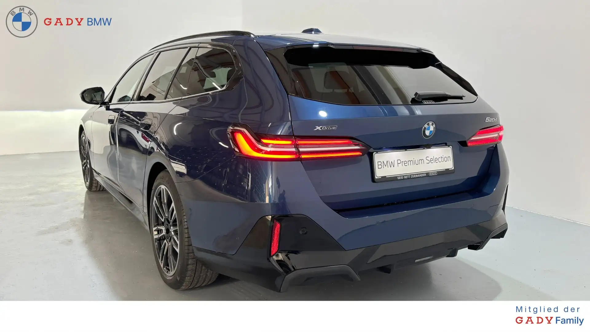 BMW 520 d xDrive Blau - 2