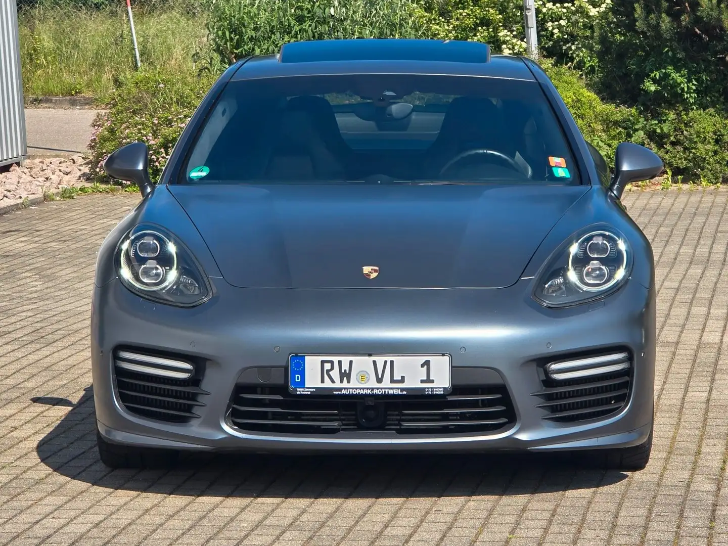 Porsche Panamera Turbo/LUFT/KAMERA360°/BURMESTER Gris - 2