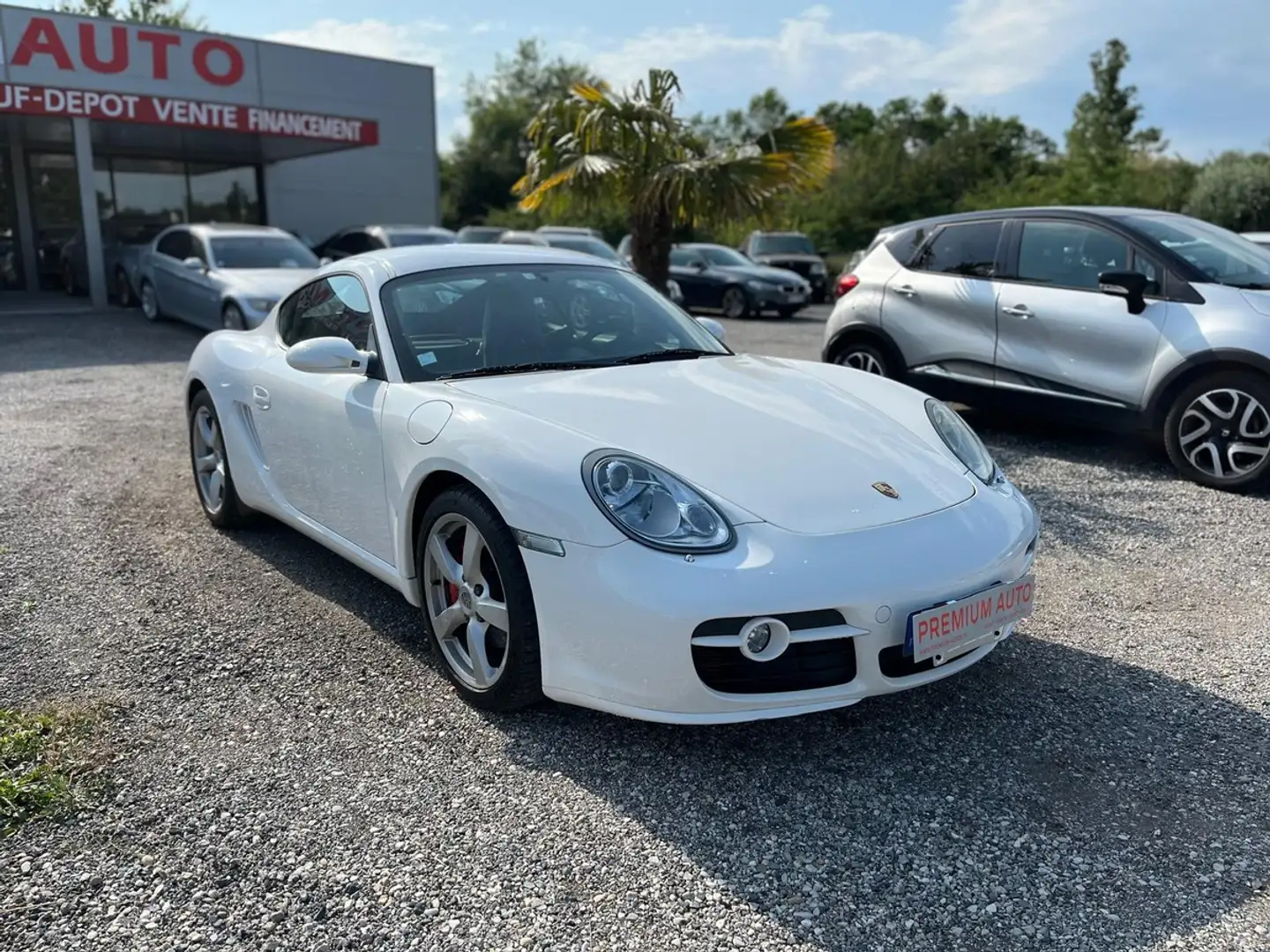 Porsche Cayman S 3.4 295 CH Type 987 Pack Chrono Blanc - 2
