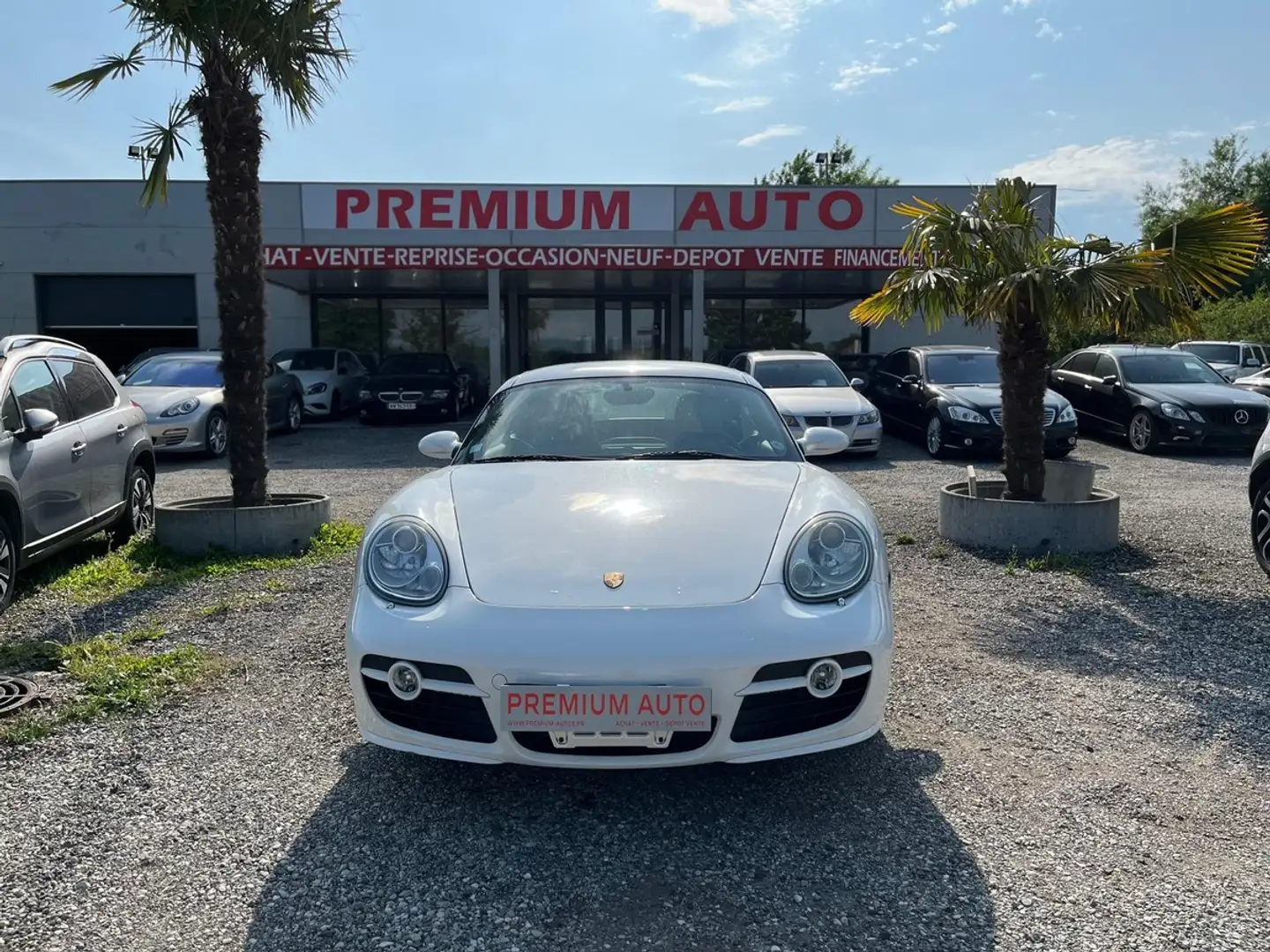 Porsche Cayman S 3.4 295 CH Type 987 Pack Chrono Blanc - 1