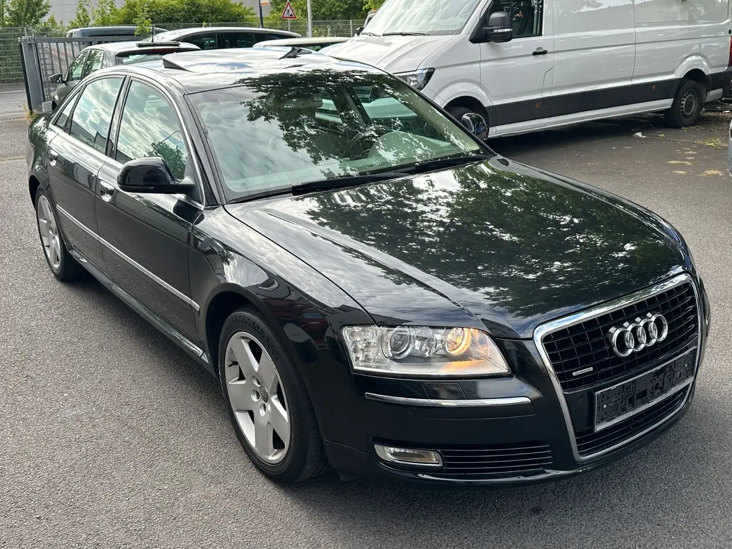 Audi A8 3.0 TDI quattro~FACELIFT~MMI~LEDER~SCHIEBEDAC Negro - 1