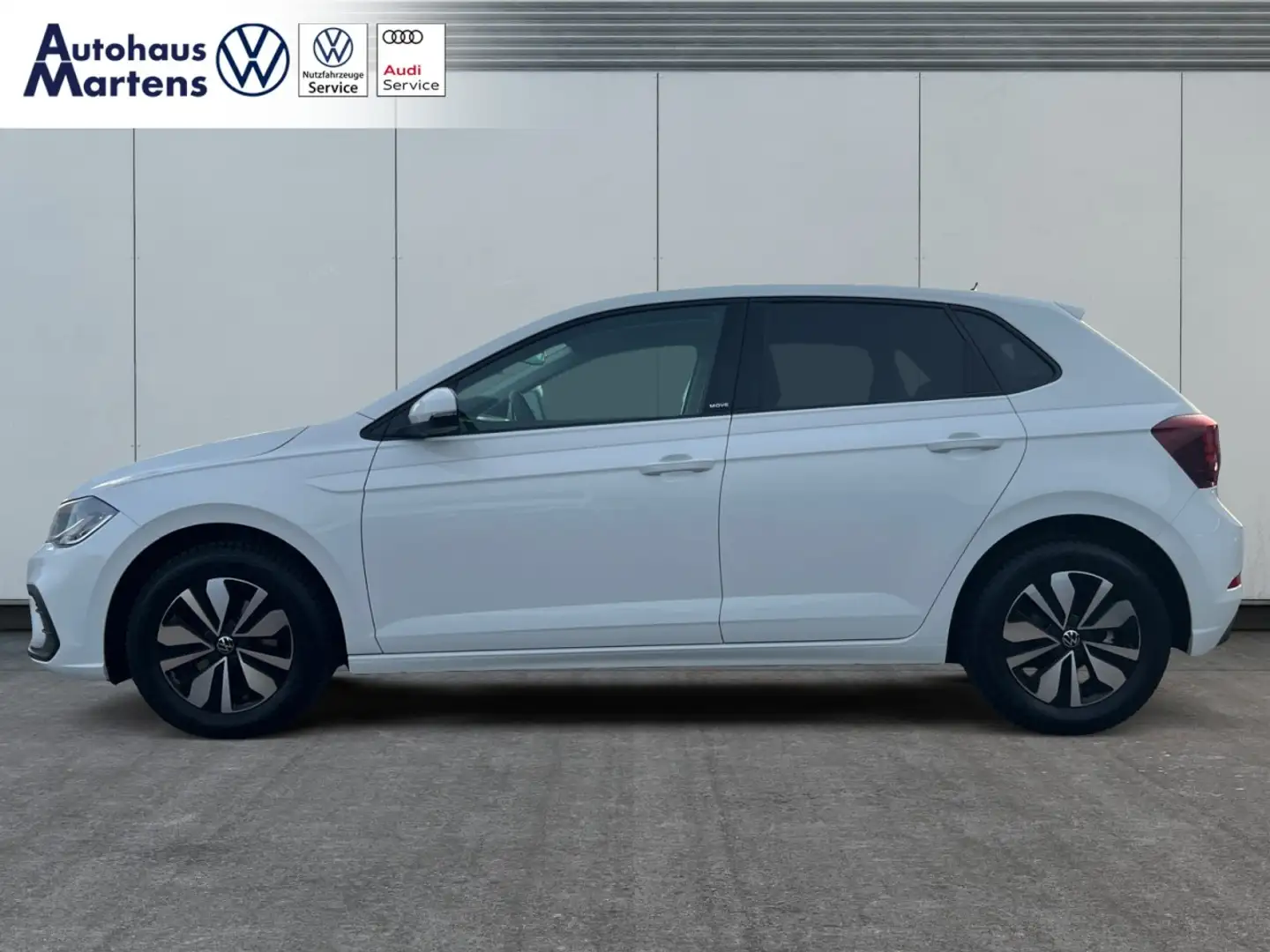 Volkswagen Polo 1.0 TSI Move Klima Navi Rückfahrkamera Weiß - 2