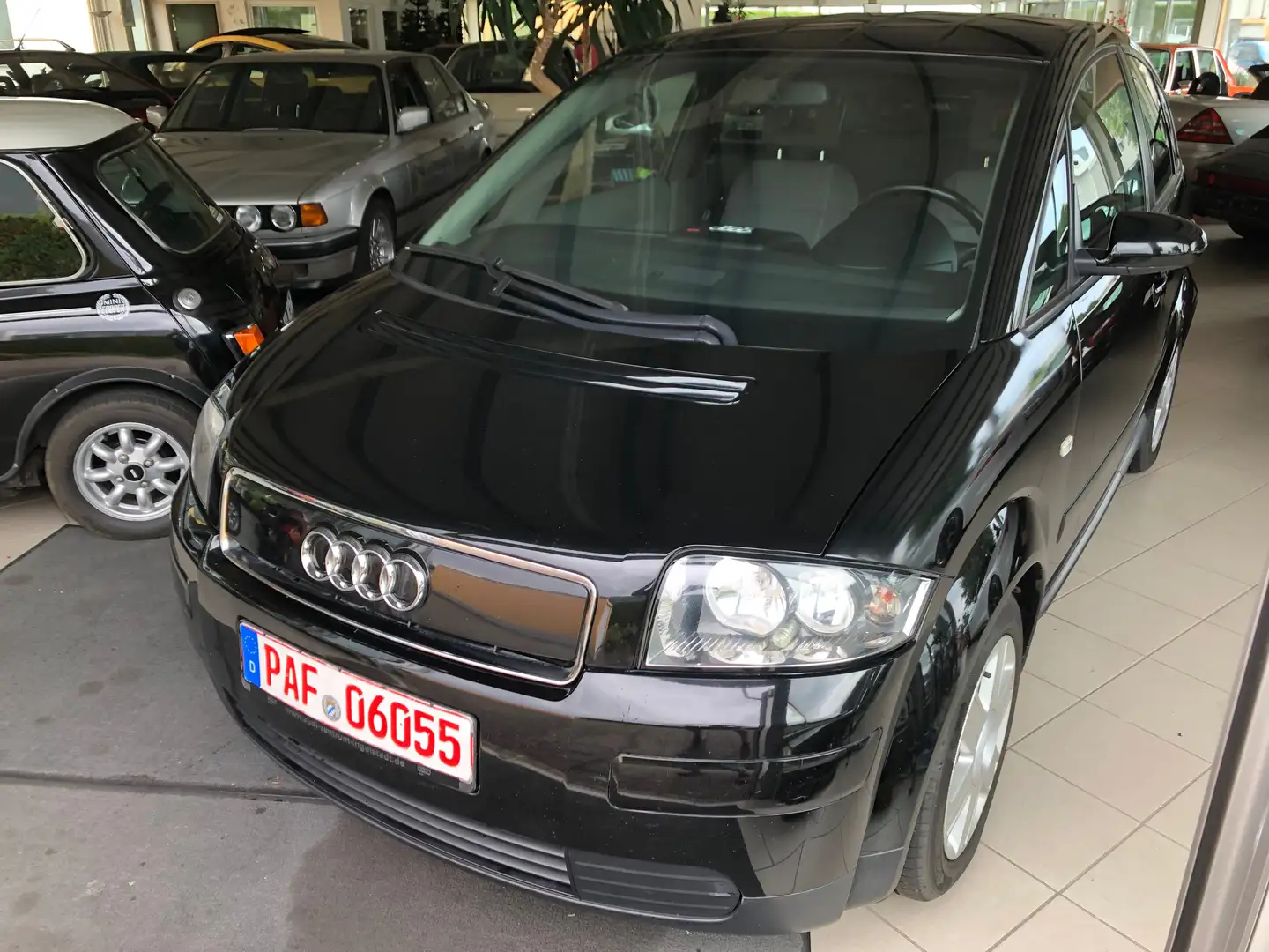 Audi A2 1.4 sorgfältig gewartet, TÜV neu! Noir - 2
