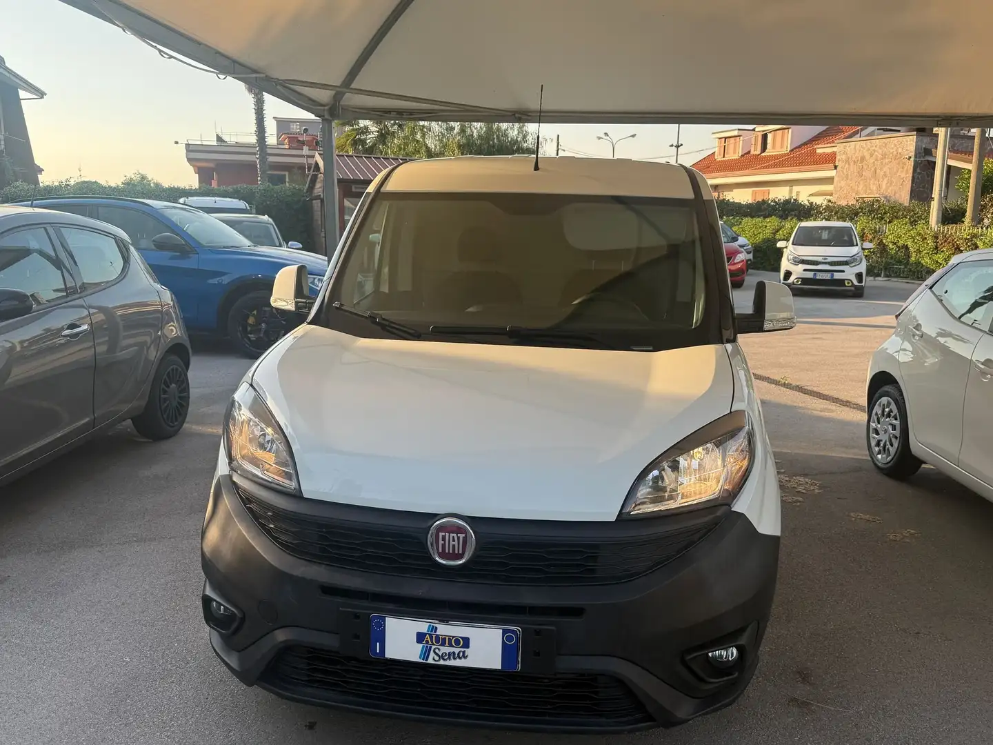 Fiat Doblo autocarro Bianco - 2