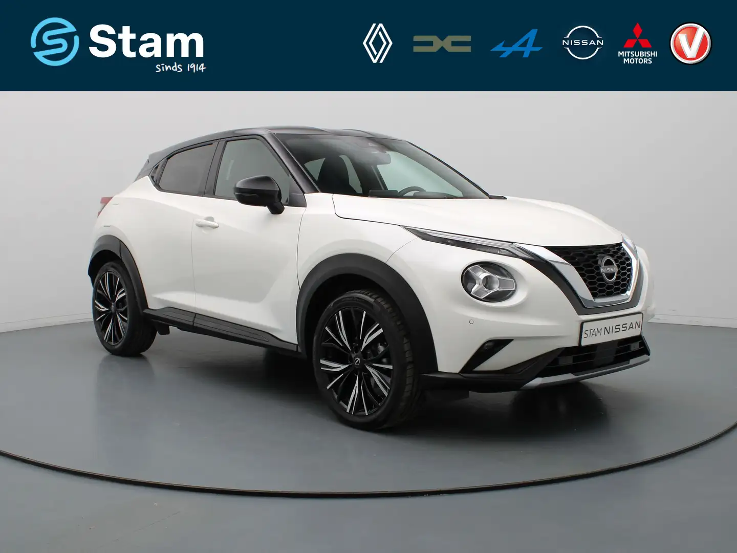 Nissan Juke 115pk DIG-T N-Design Camera | Climate | Navi | Par Weiß - 1