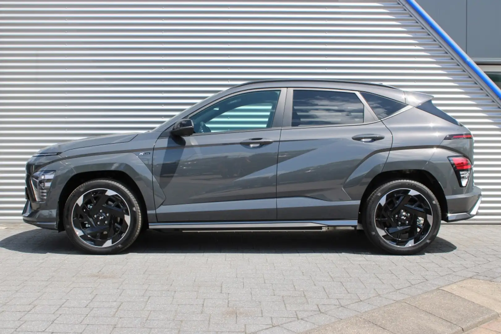 Hyundai KONA Electric N Line 65.4 kWh | Nieuw! Uit voorraad lev Grijs - 2