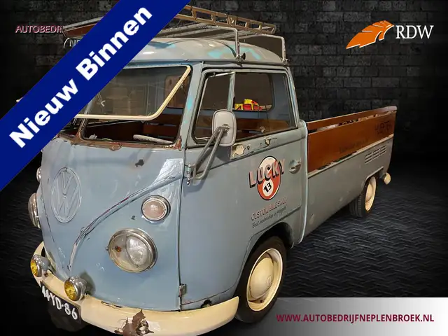 Volkswagen T1 KOMBI PICK UP Uniek verzamelobject! rijdend rec