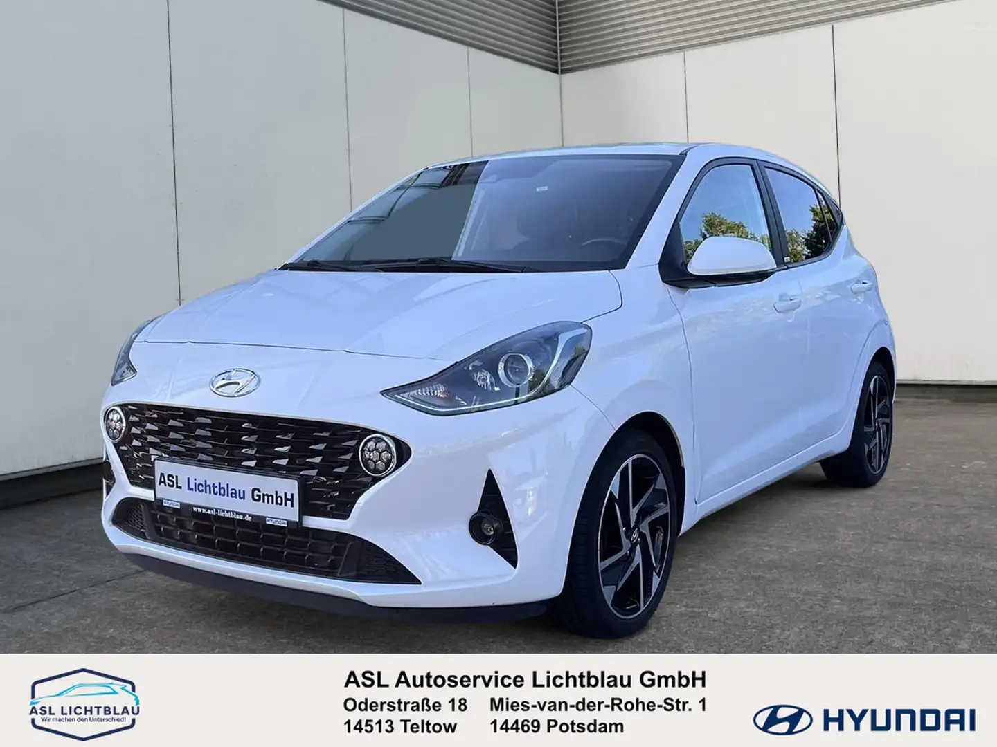Hyundai i10 1.2 M/T STYLE Navipaket 1.2 Bianco - 1
