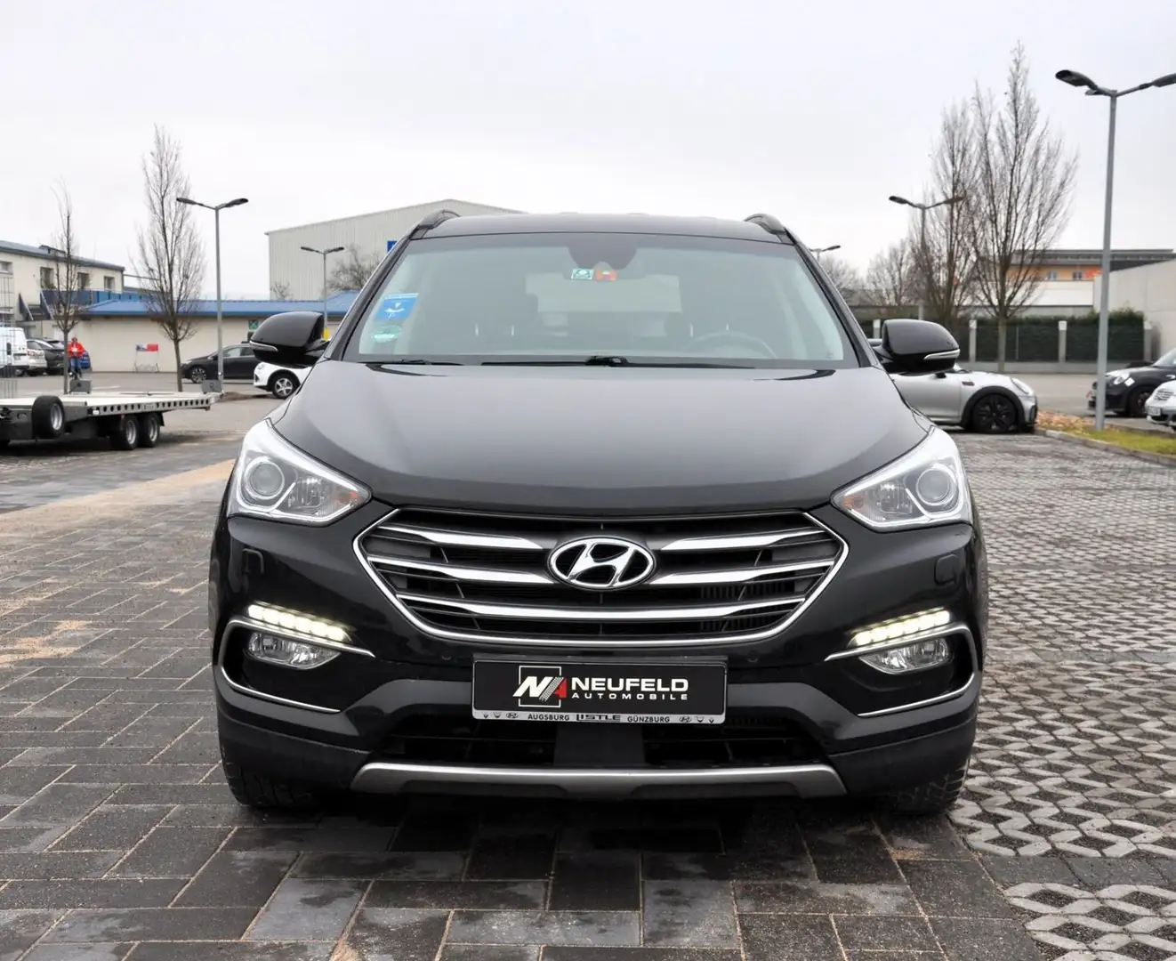 Hyundai SANTA FE blue Premium 4WD Noir - 2