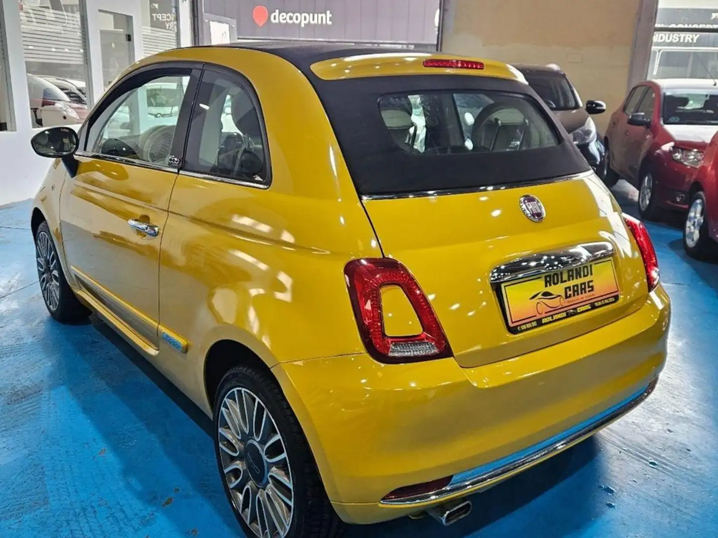 Fiat 500C 1.2 Mirror Amarillo - 2