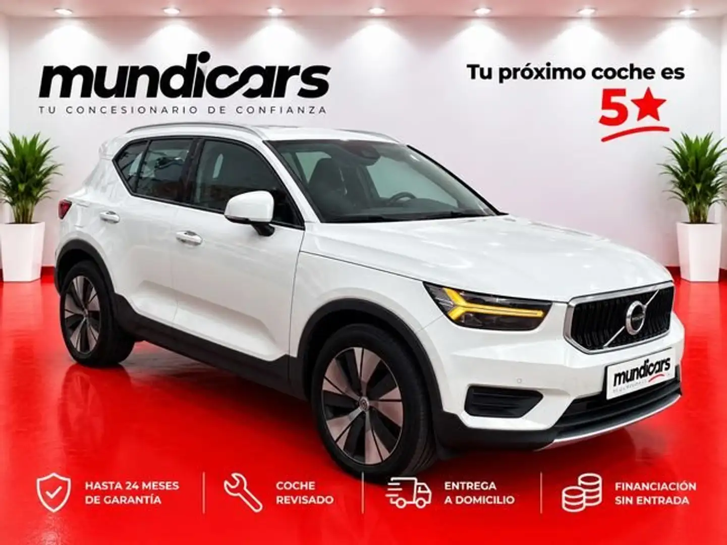 Volvo XC40 D4 Momentum AWD Aut. Blanco - 1