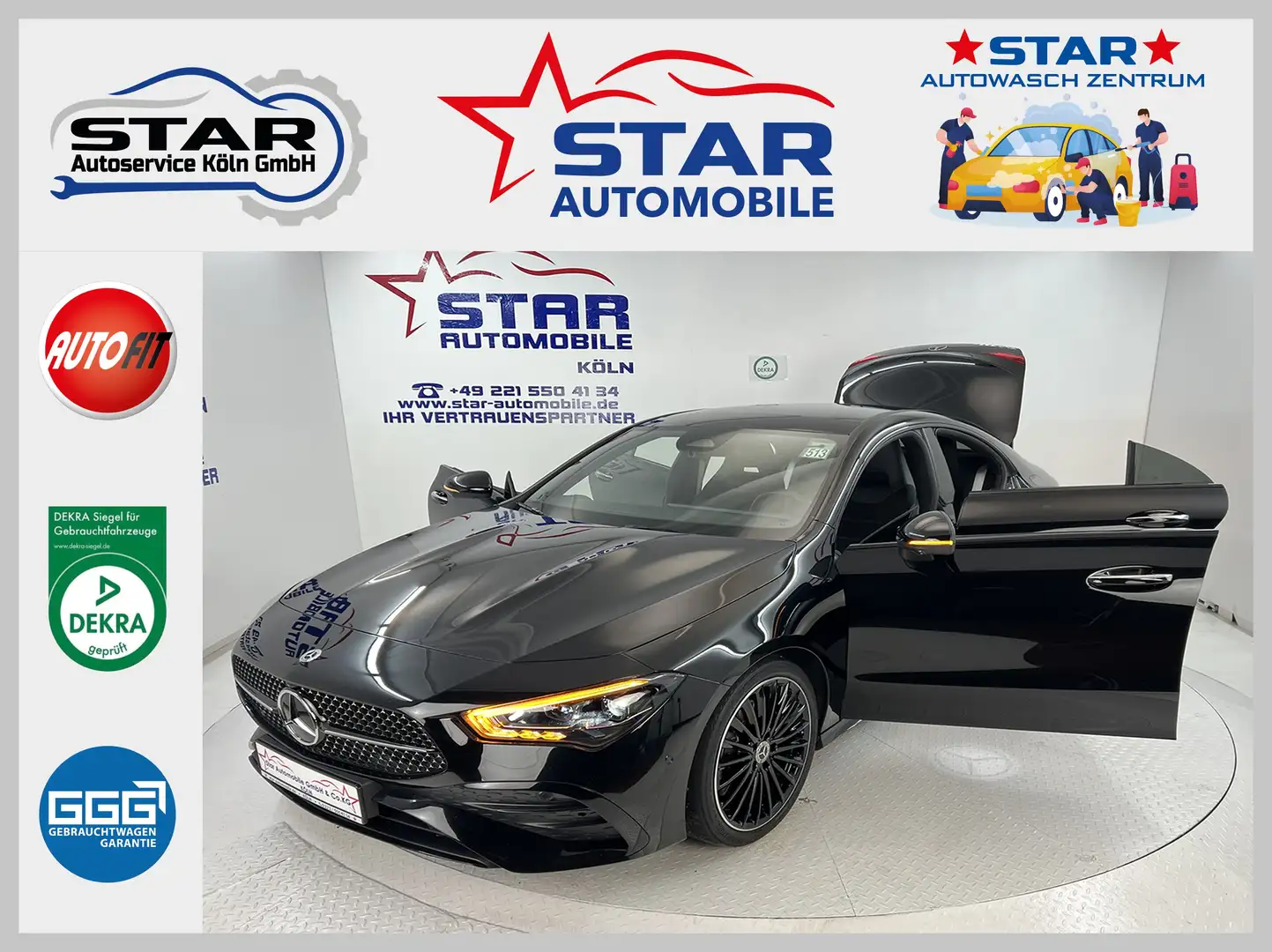 Mercedes-Benz CLA 220 CLA 220d Coupe AMG Line Special Edition*Limousine Schwarz - 1