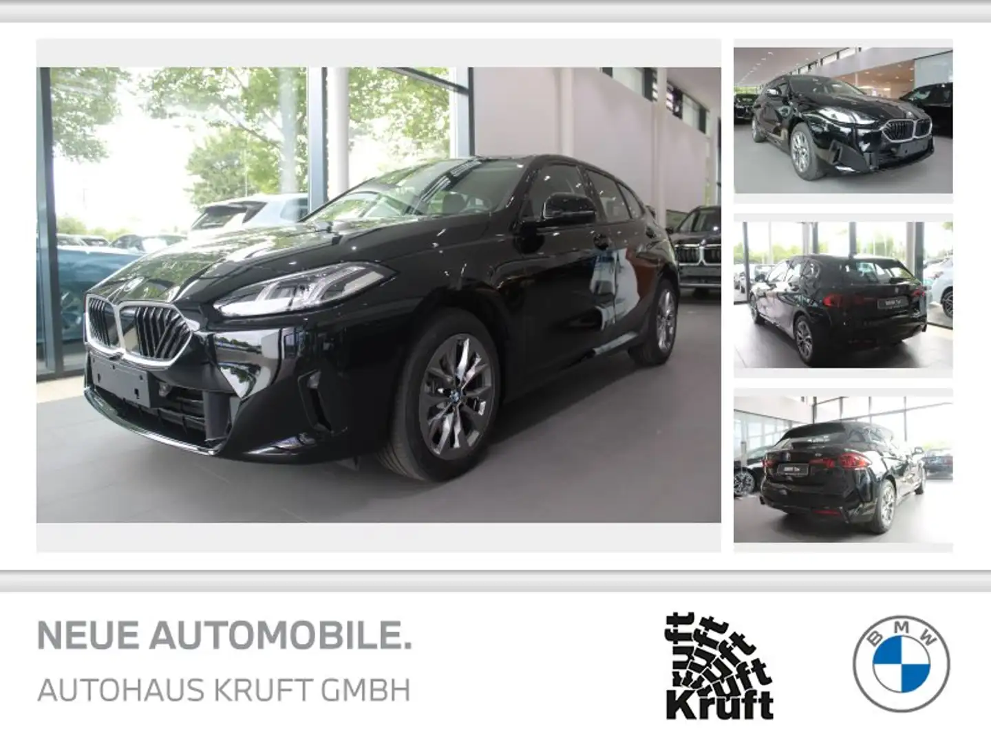 BMW 116 KLIMA.AUTO+17LM+AHK+RÜCKFAHRKAMERA+NAVI+SITZHEIZUN Noir - 1