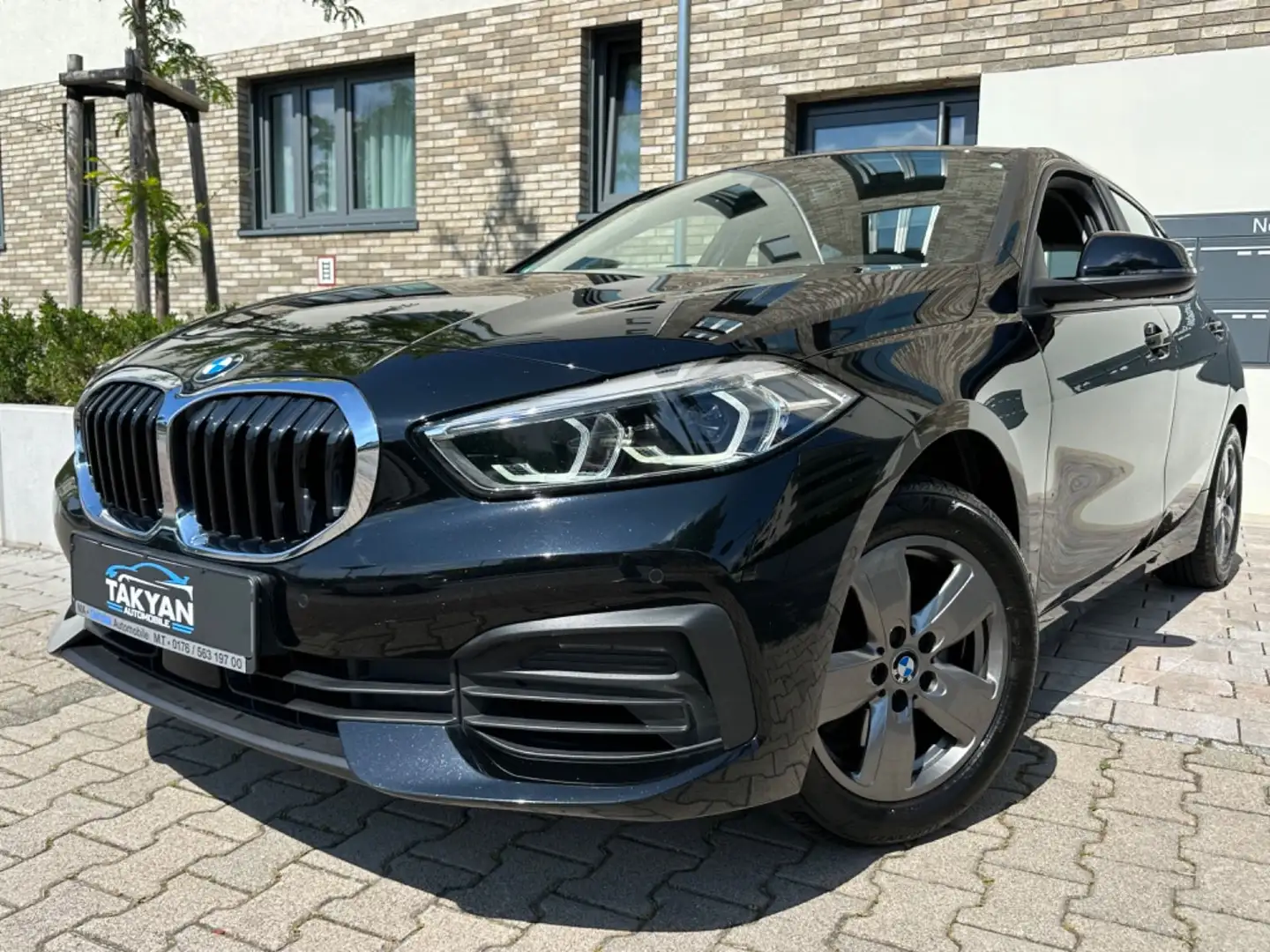 BMW 116 i Advantage *Automatik*52 tkm*neue Inspektion Schwarz - 1