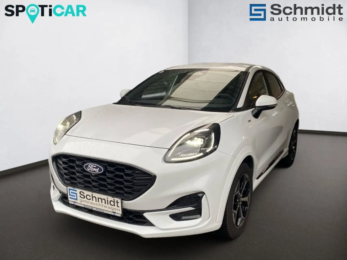 Ford Puma ST-Line MHEV 5-türig 1,0L Eboost 125PS A7 F Weiß - 1