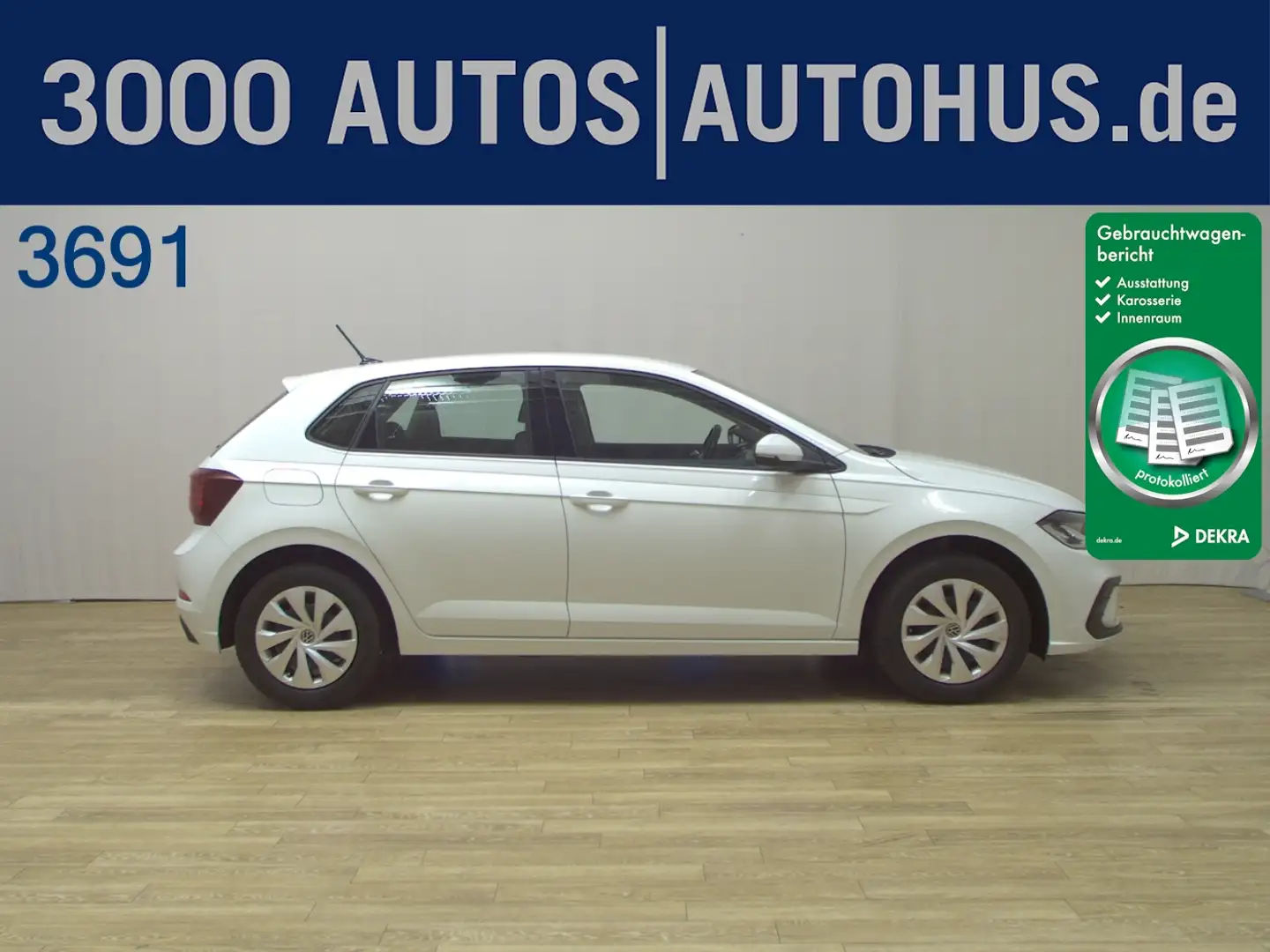 Volkswagen Polo 1.0 TSI Life Navi Navi LED RFK DC PDC Shz Bianco - 1