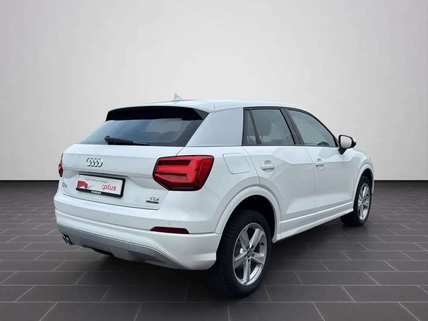 Audi Q2 2.0 TDI S tronic quattro SPORT NAVI SHZ Weiß - 2