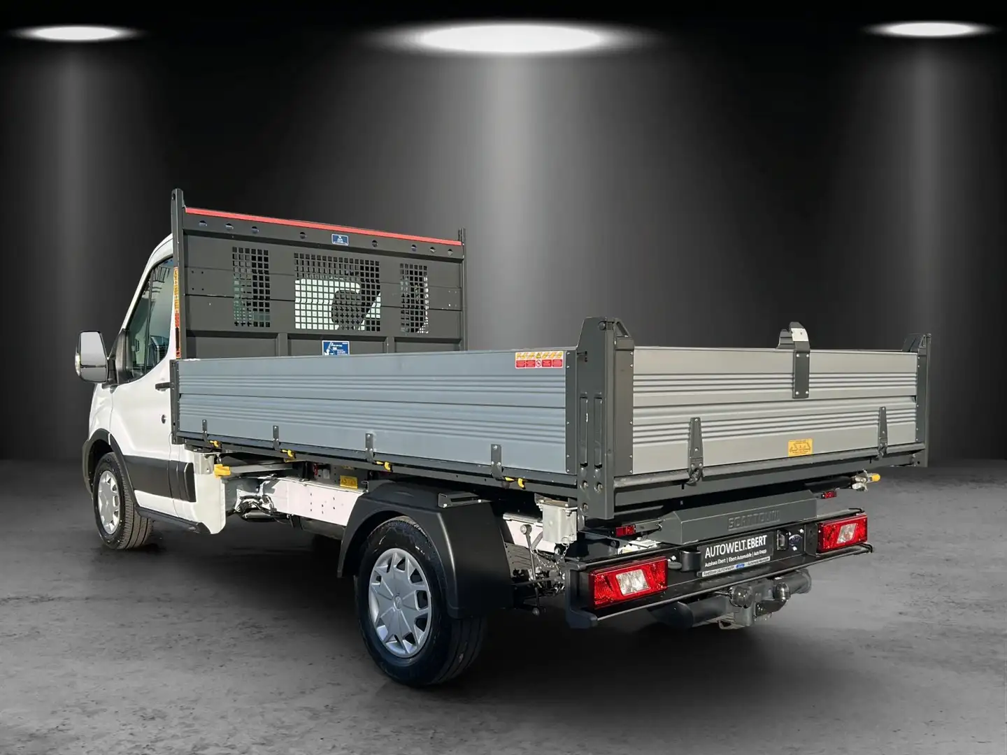 Ford Transit 3 Seiten Kipper 350 L2 AHK Klima Wit - 2