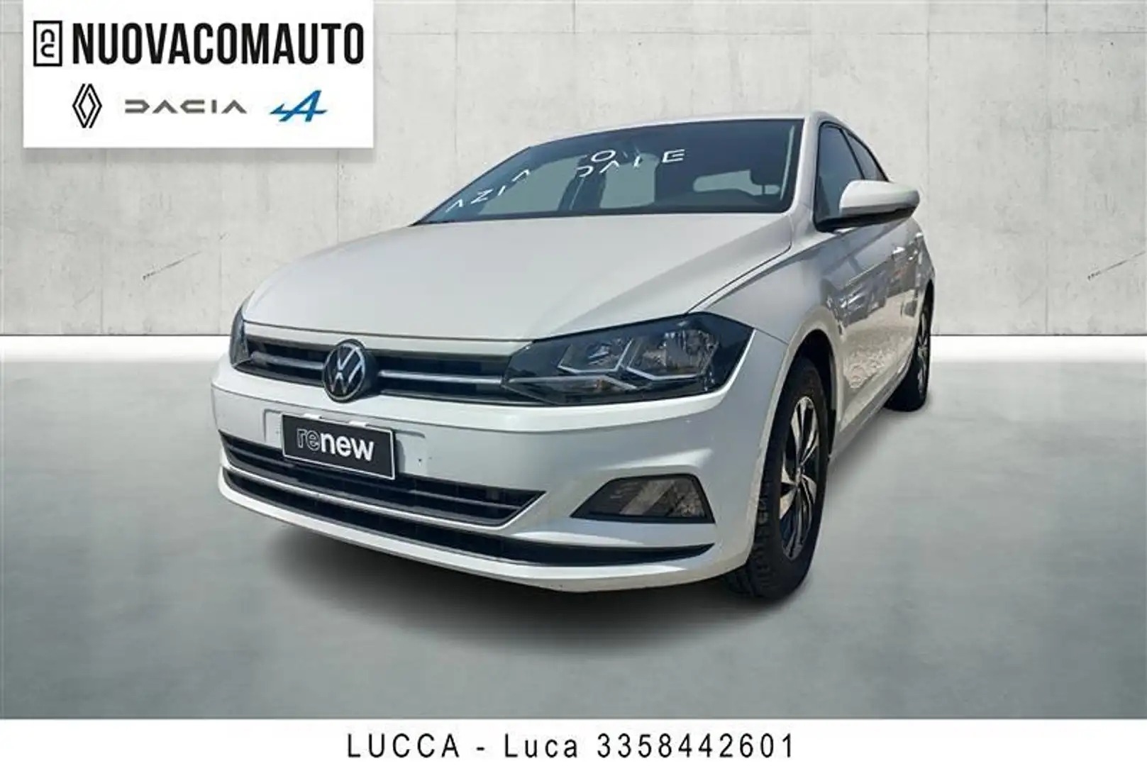 Volkswagen Polo 5p 1.0 tsi Comfortline 95cv Bianco - 1