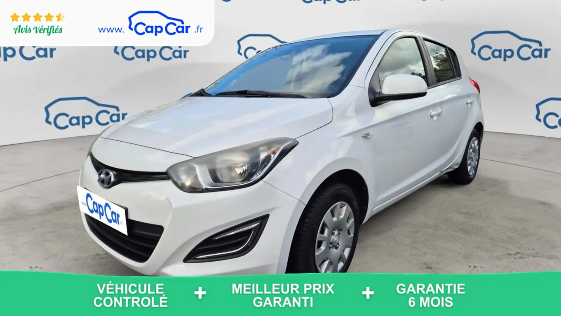 Hyundai i20 II 1.1 CRDI 75 Intuitive Blanc - 1