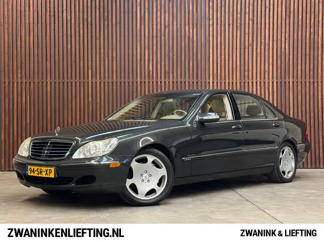 Mercedes-Benz S 600 Lang 5.5 V12 500 Pk Youngtimer-Vol Opties!
