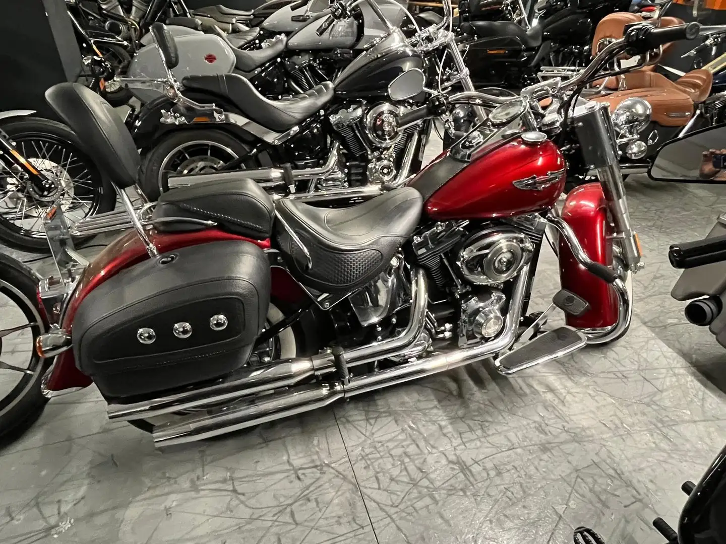 Harley-Davidson Deluxe TWIN CAM 96 1600cc Rosso - 1