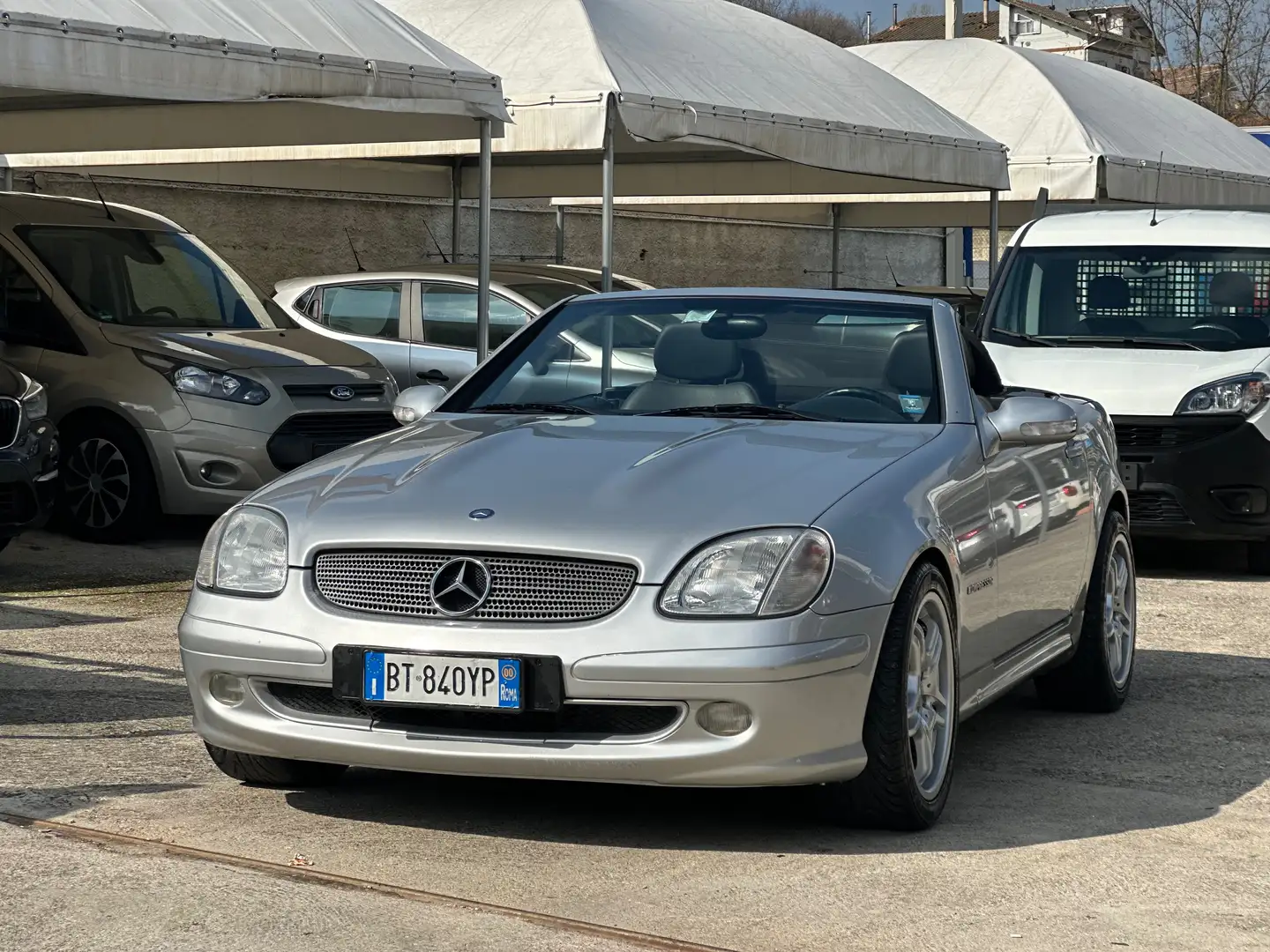 Mercedes-Benz SLK 200 kompressor cabriolet Grigio - 2