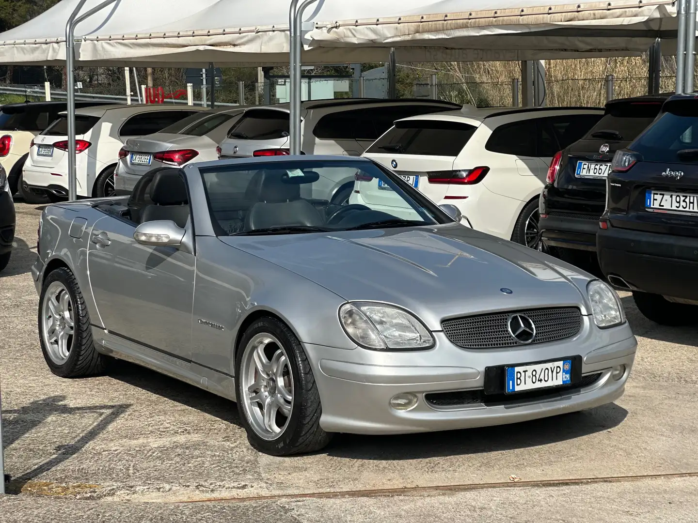 Mercedes-Benz SLK 200 kompressor cabriolet Grigio - 1