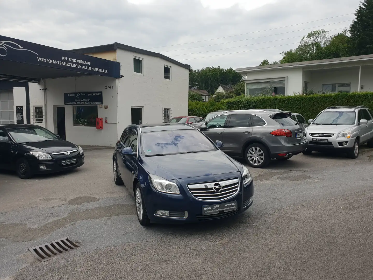 Opel Insignia 1.6 Turbo Sports Tourer Sport LEDER NAVI BI-XENON Blau - 1