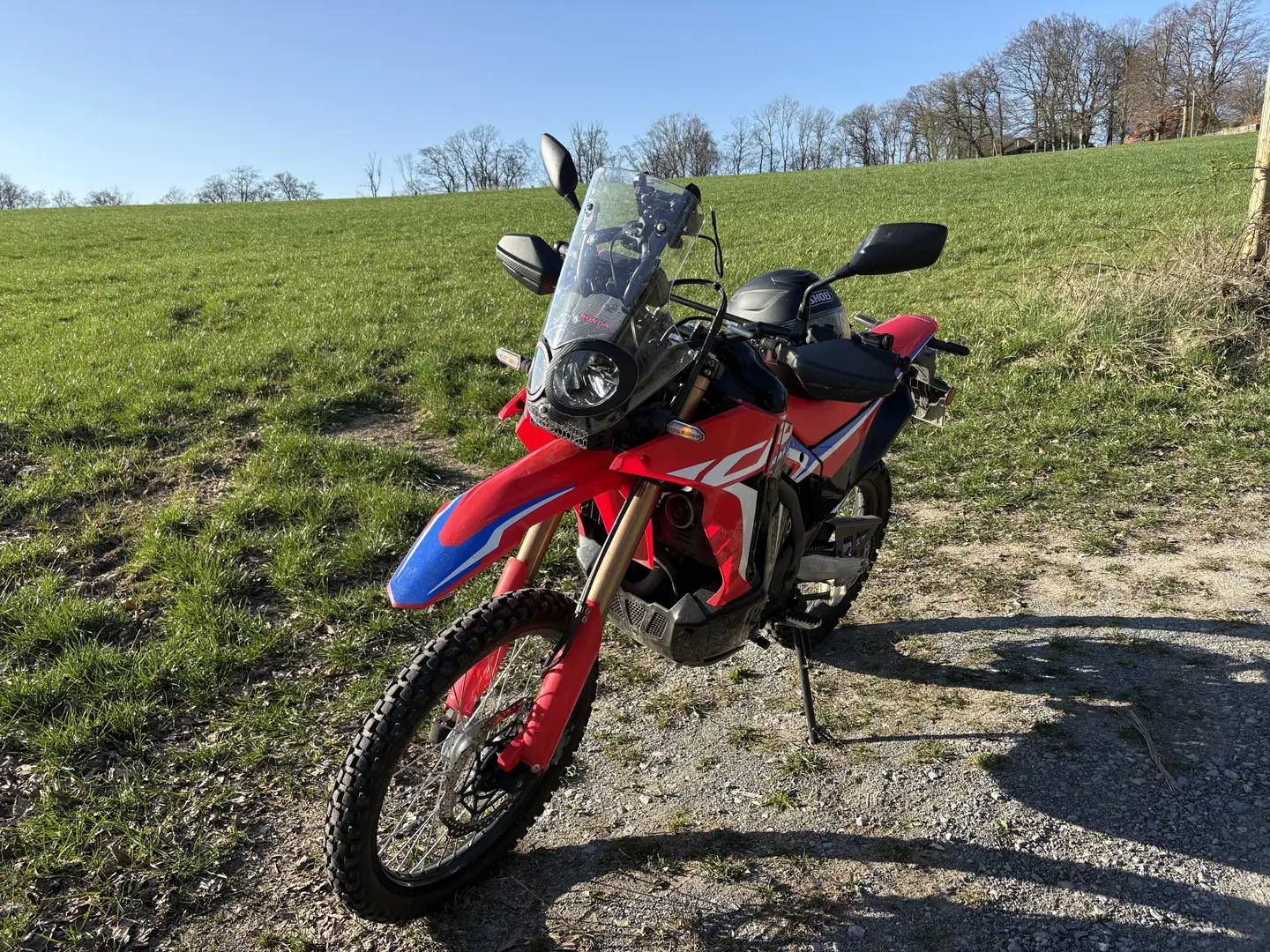 Honda CRF 300 Rally Rojo - 1