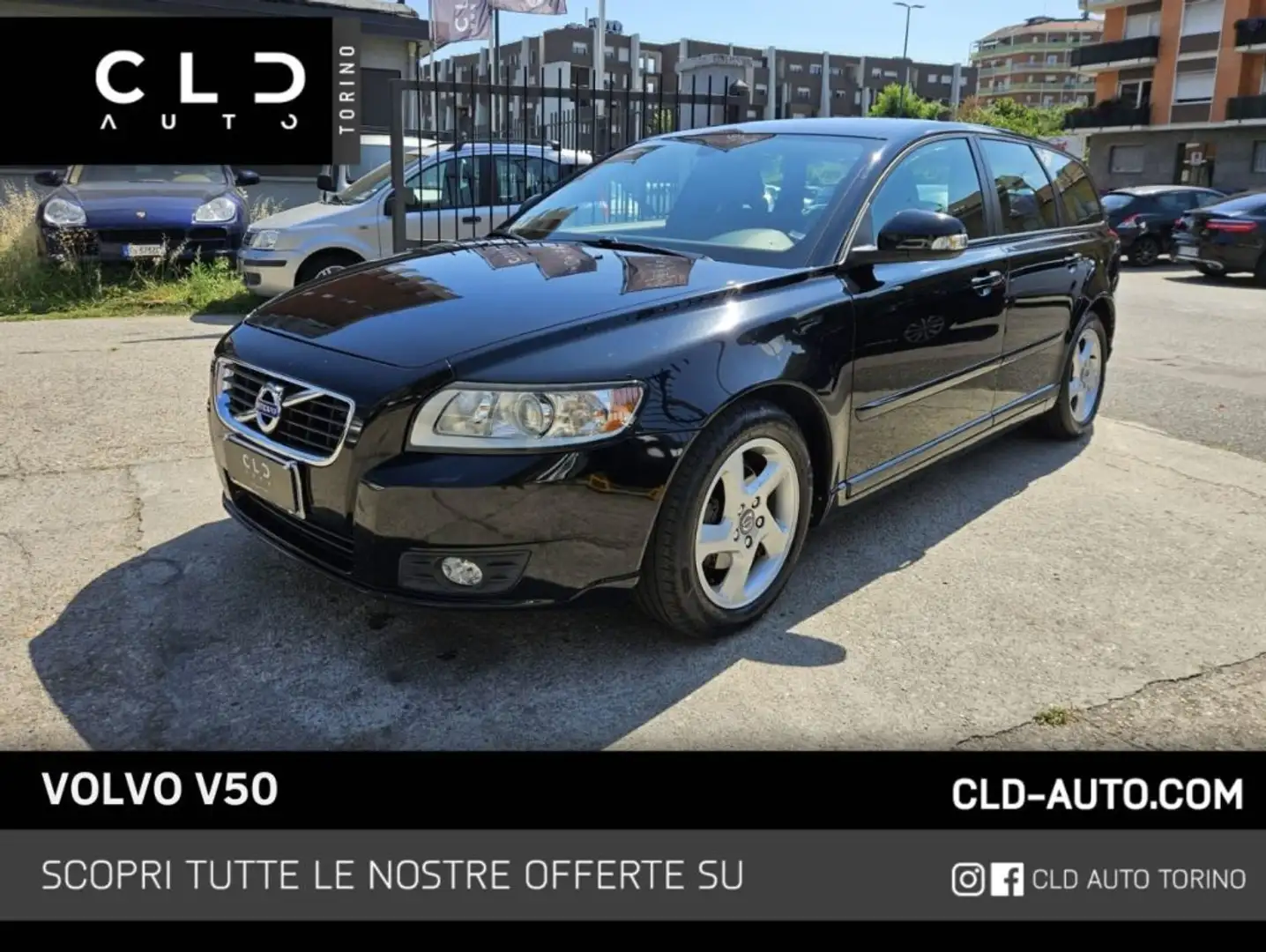 Volvo V50 D2 Nero - 1