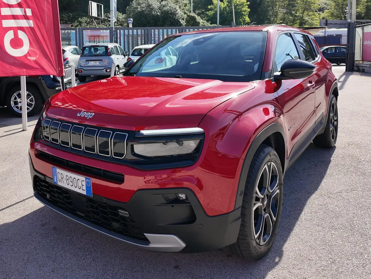 Jeep Avenger Avenger 1.2 turbo Summit fwd 100cv Rosso - 2