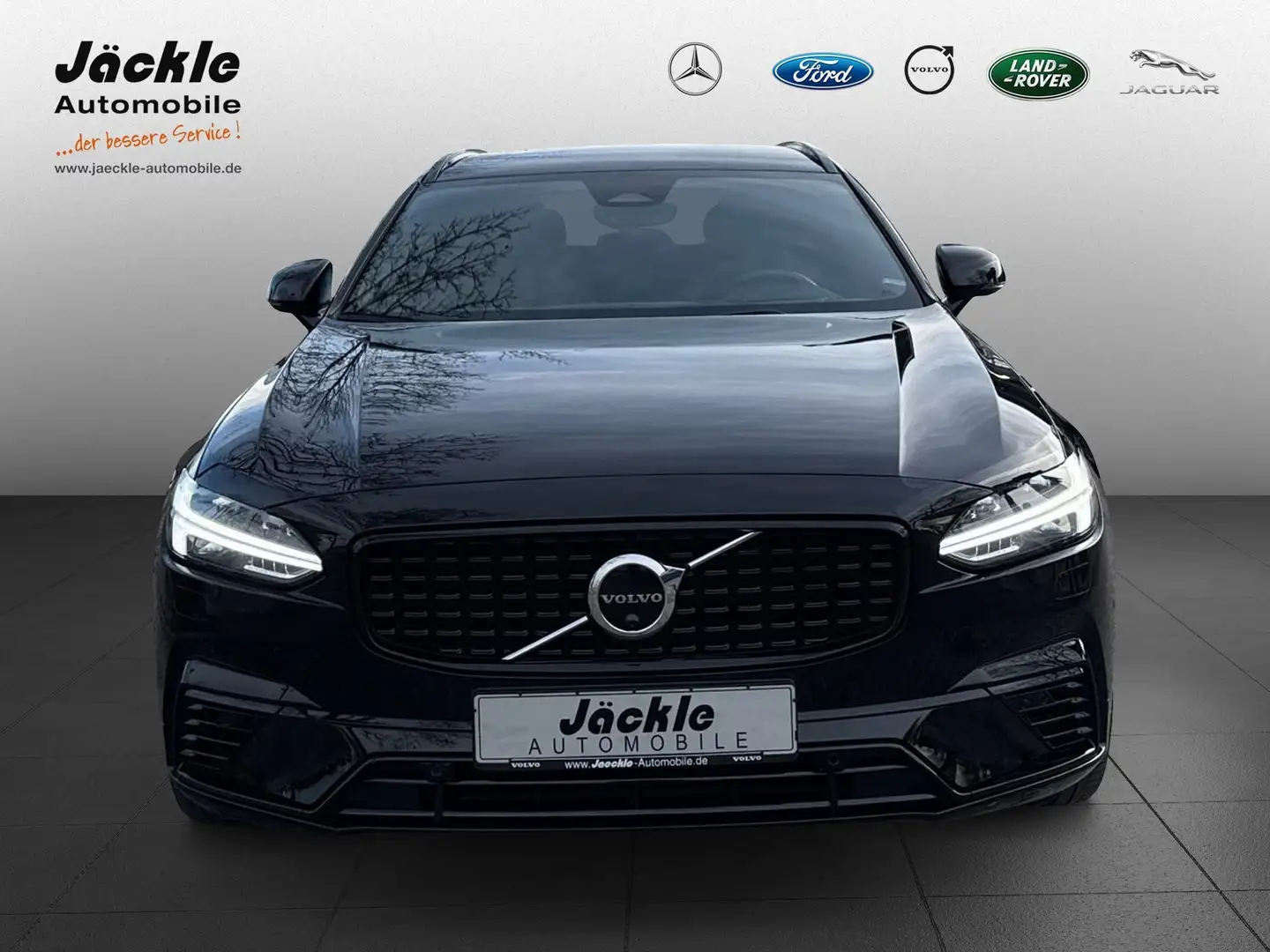Volvo V90 R-Design Recharge Plug-In Hybrid AWD Чорний - 2