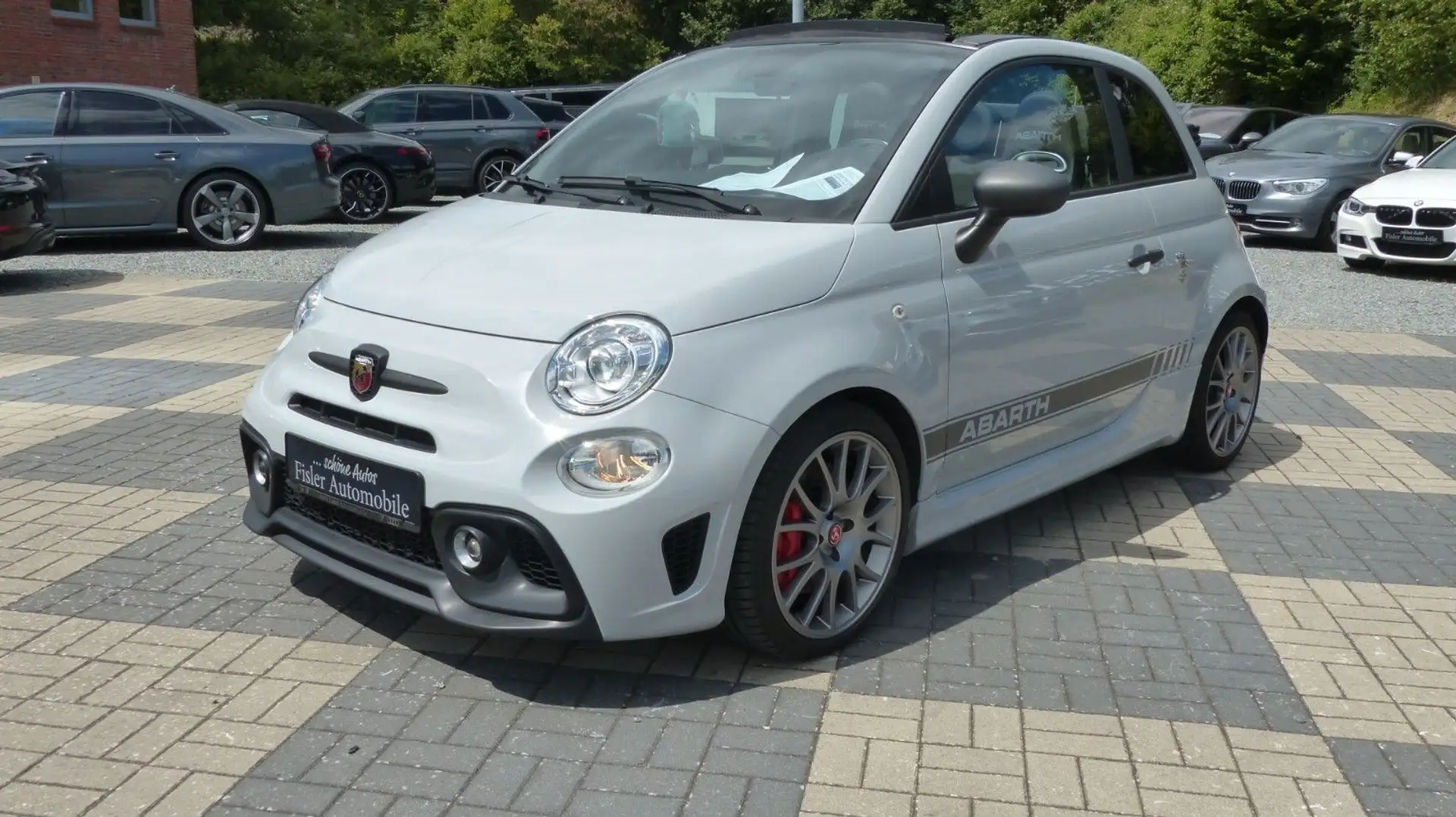 Abarth 595 Competizione 595 C Competizione Leder Sitzheizung F1 Autom. siva - 1
