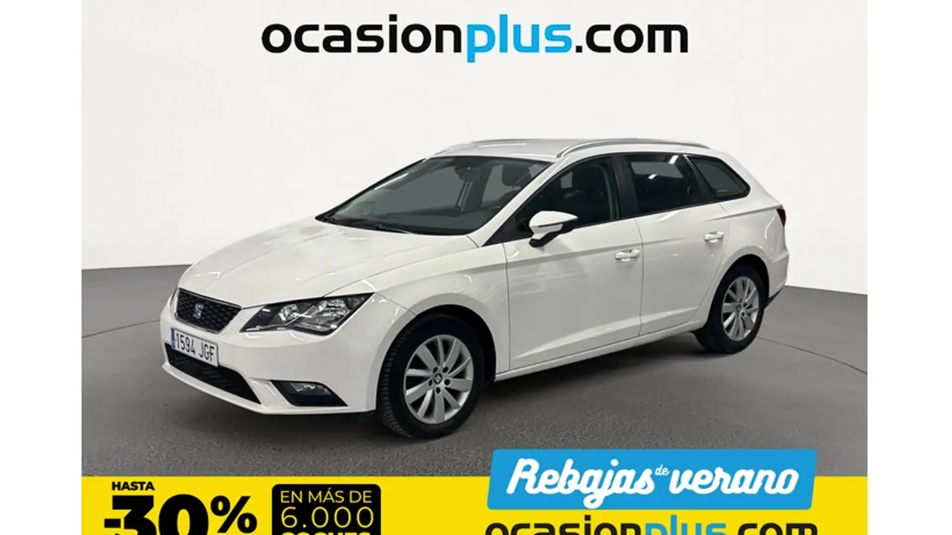 SEAT Leon ST 1.6TDI CR S&S Style 105 Blanco - 1
