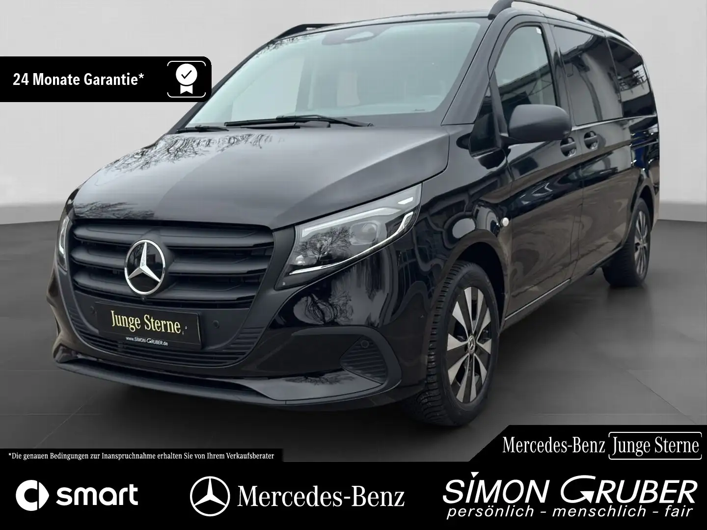 Mercedes-Benz Vito 116 Tourer Pro Lang 8Sitze elTüren Facelift Noir - 1