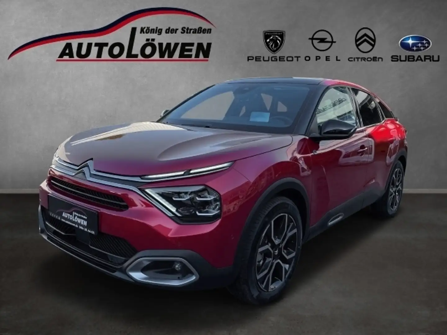 Citroen C4 Elektromotor e-Shine Navi Kamera Sitzheizung Rot - 1