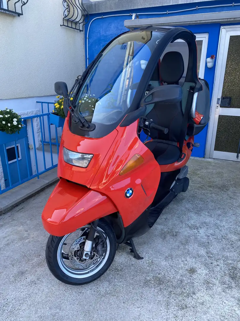 BMW C1 125 Executive ABS Roşu - 1