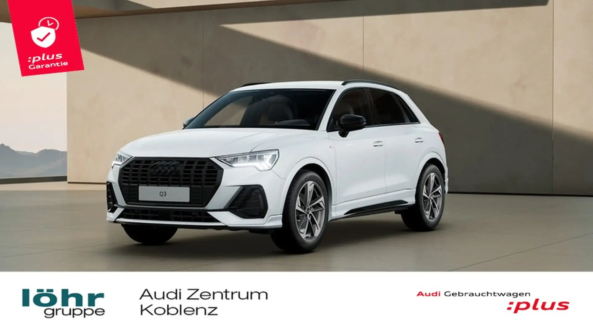 Audi Q3 35 TFSI S line business AHK Navi ACC Kamera Weiß - 1