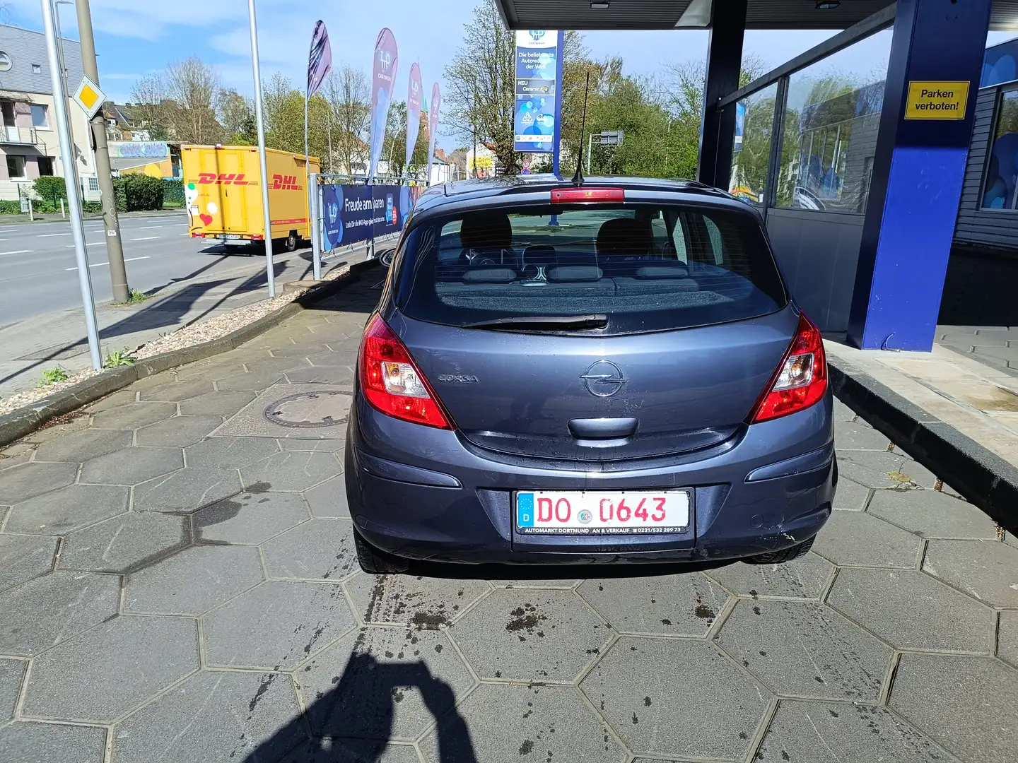 Opel Corsa Cosmo Klima TÜV neu Grau - 2