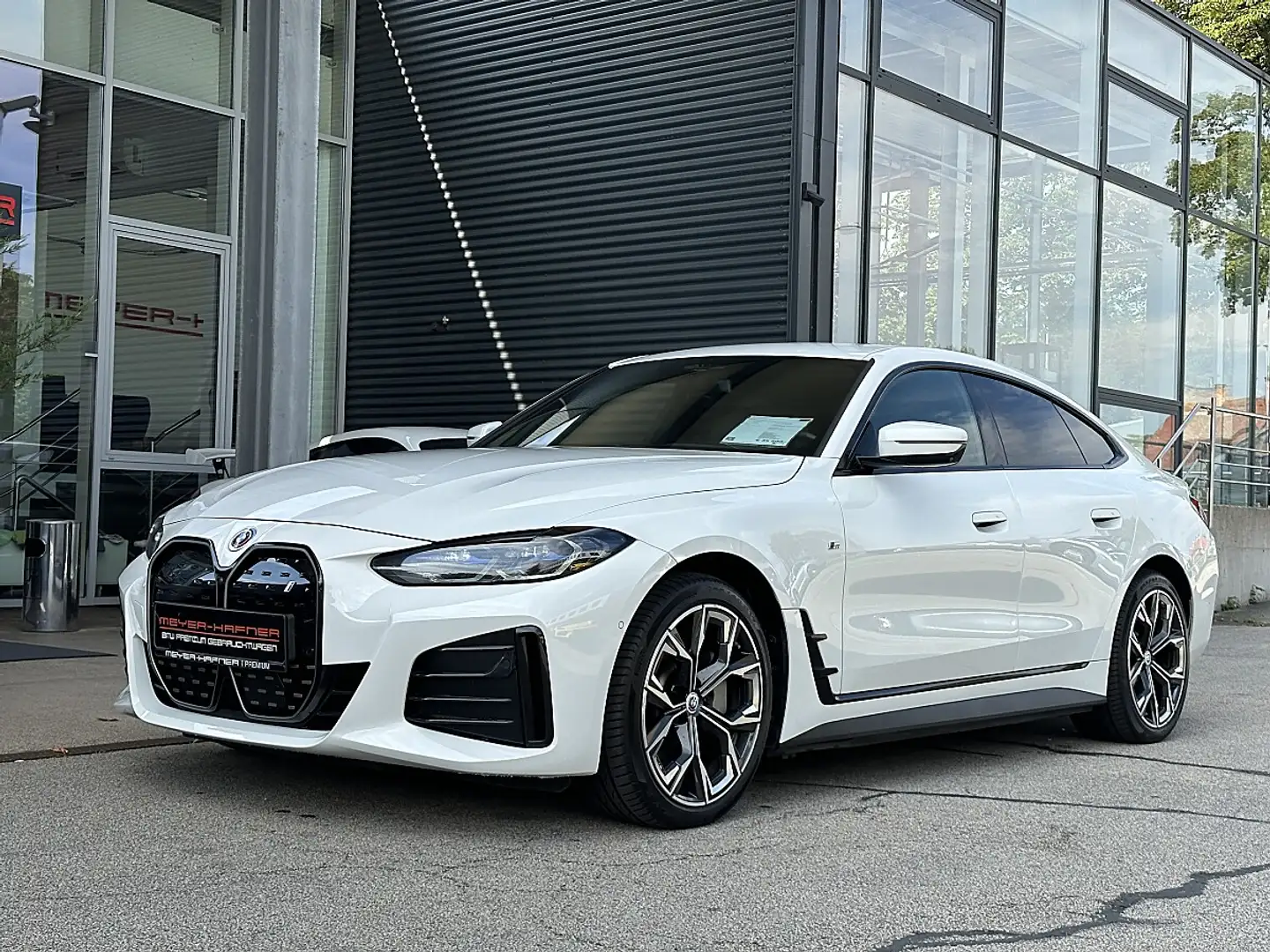 BMW i4 Gran Coupe eDrive40 80,7kWh, M-Paket, Laserlich... Weiß - 2