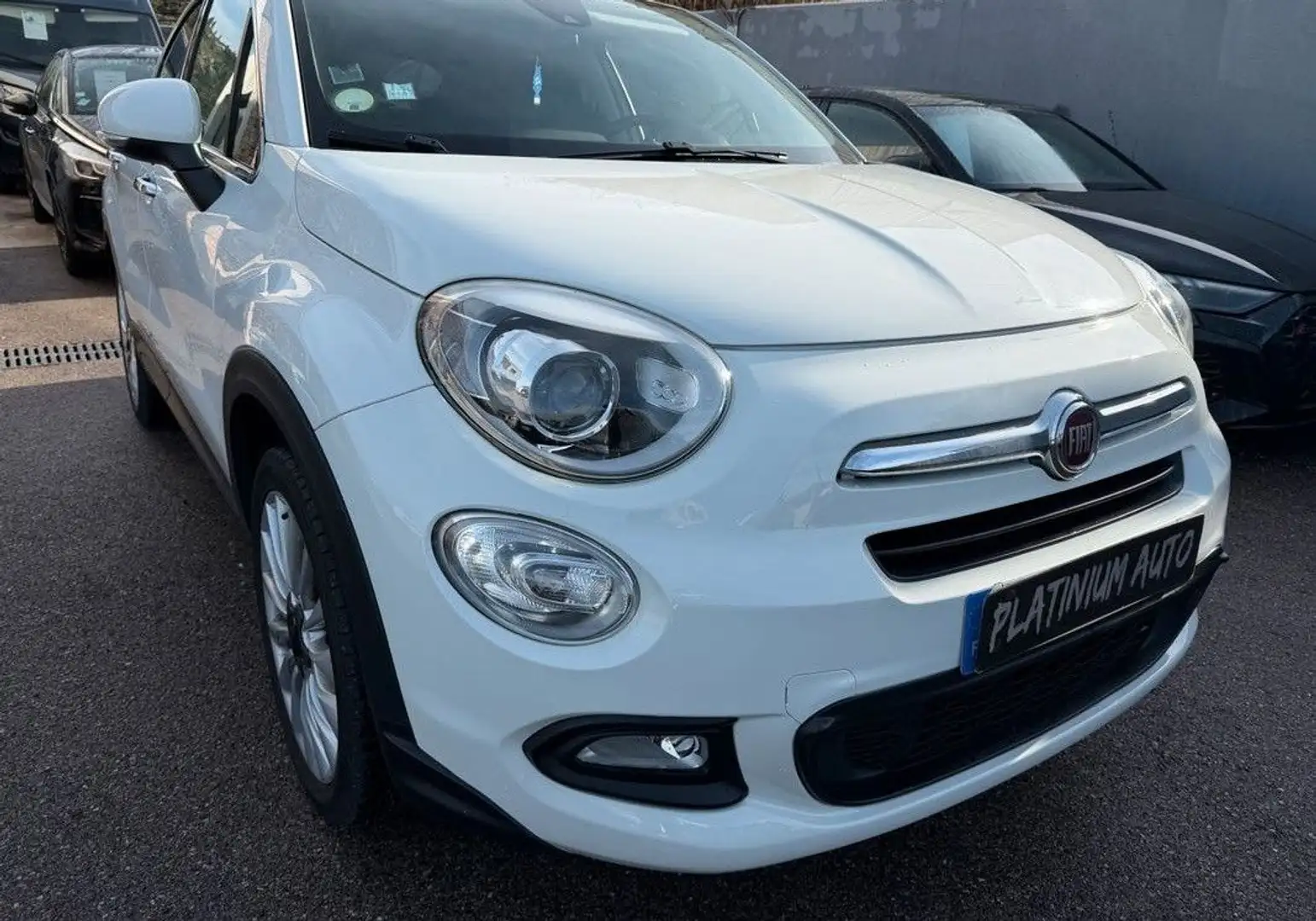 Fiat 500X 1.3 Multijet 95 Lounge Blanc - 2