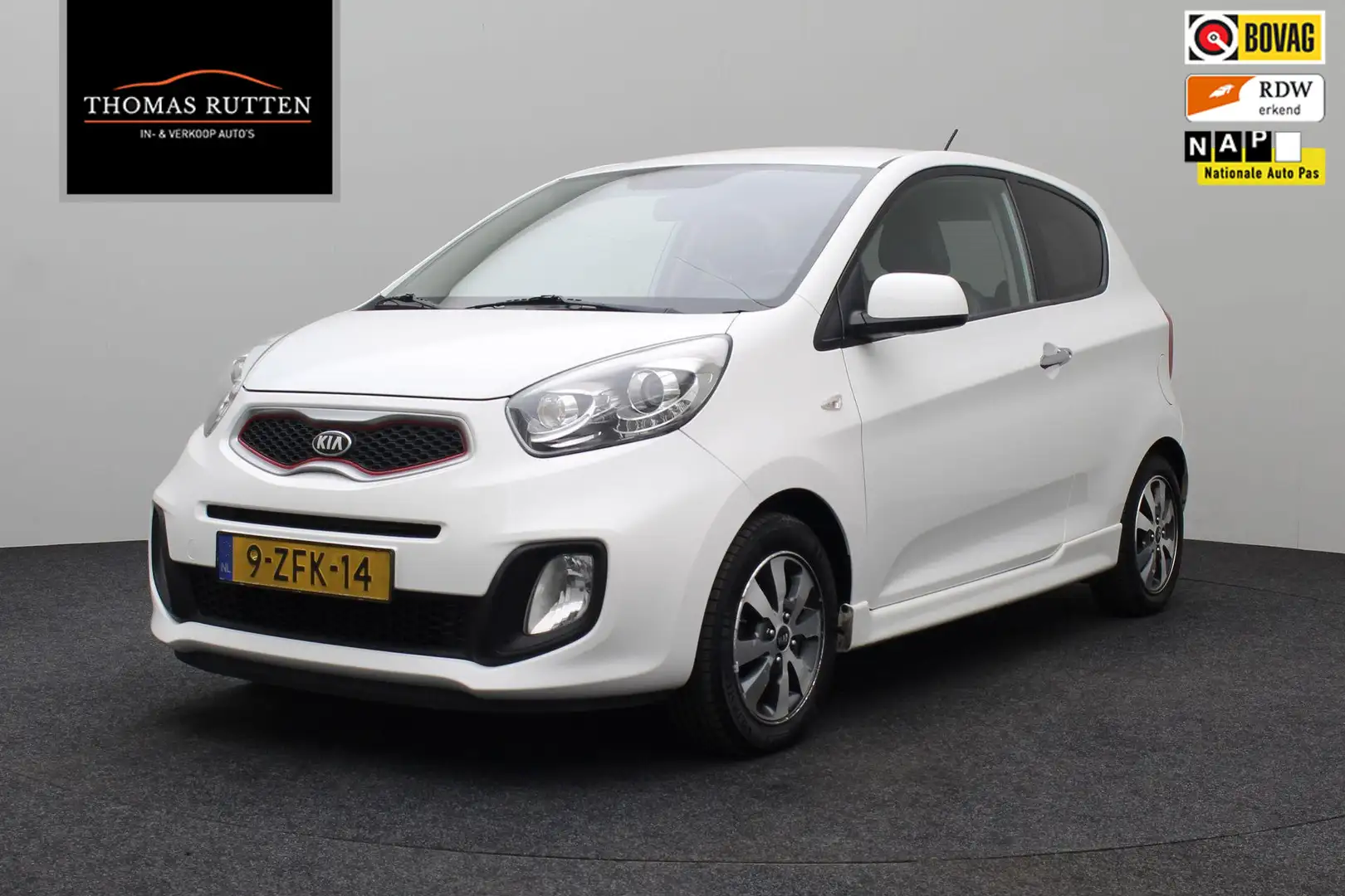 Kia Picanto 1.0 CVVT X-treme 2015 NAP | Climate control | LED Weiß - 1