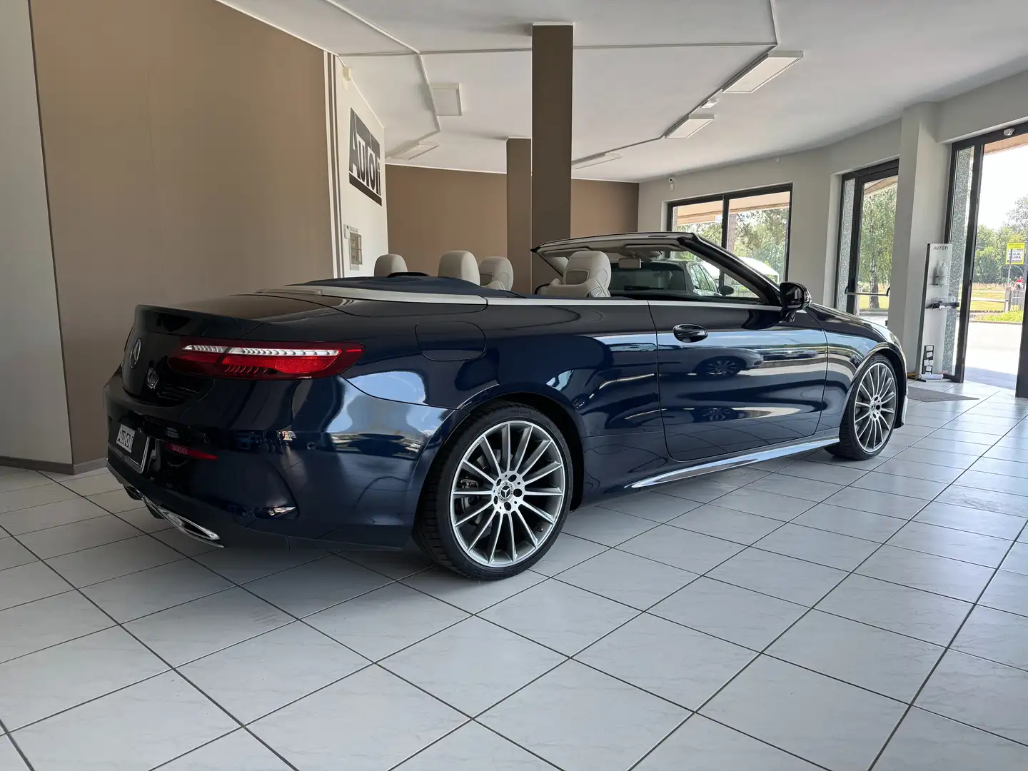 Mercedes-Benz E 220 Classe E 220 Cabrio d Premium UNICO PROPRIETARIO Blue - 1