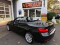BMW 220 i Cabrio Advantage Leder Navi Bi Xenon PDC SHZ Schwarz - thumbnail 4