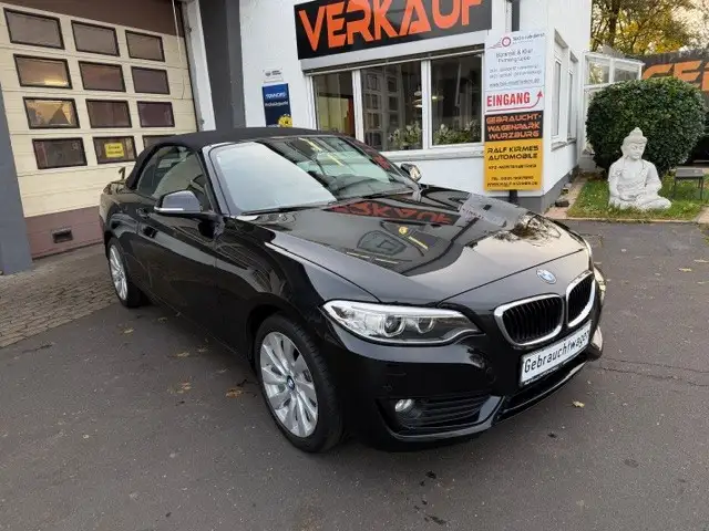 BMW 220 i Cabrio Advantage Leder Navi Bi Xenon PDC SHZ