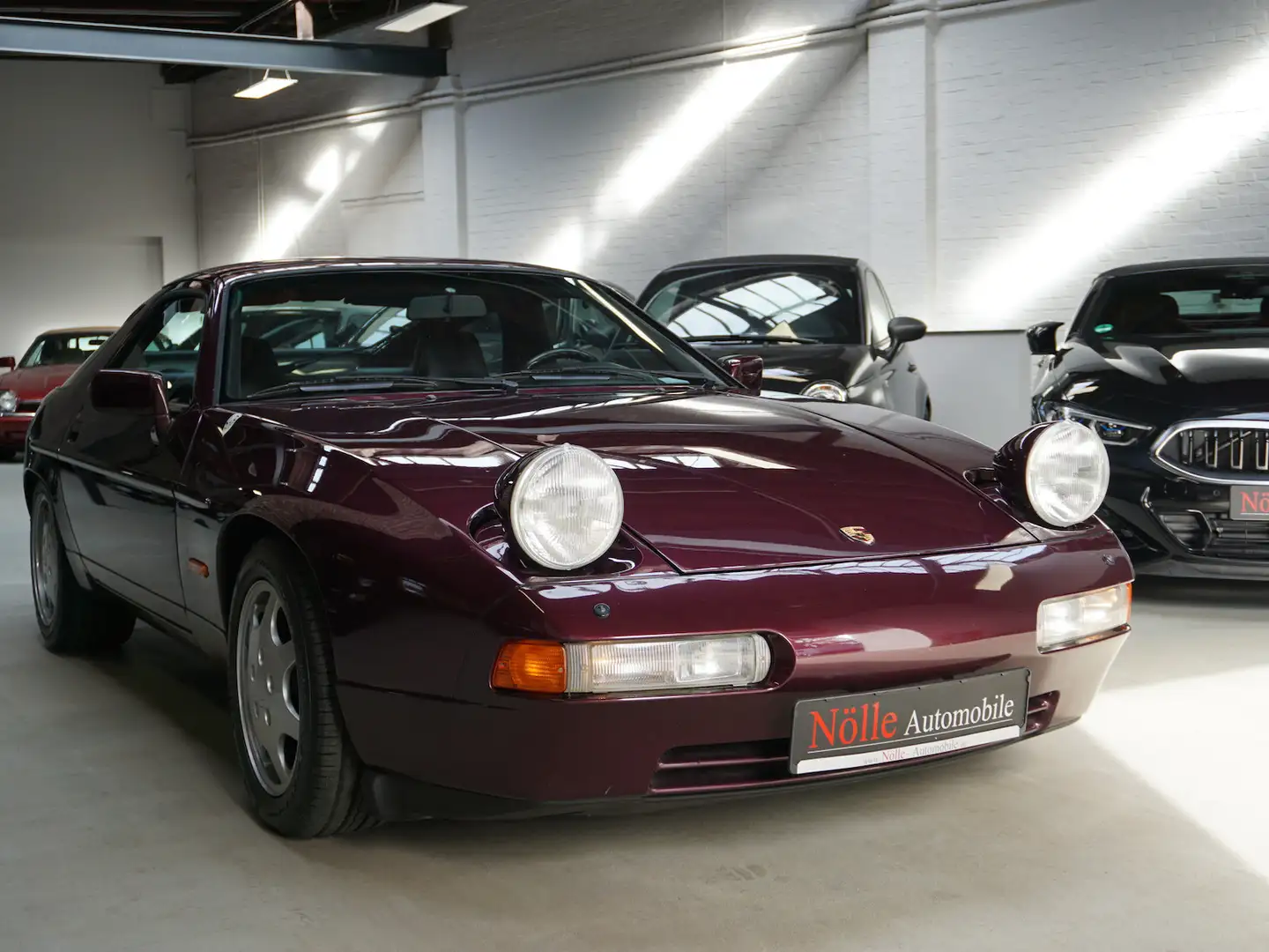 Porsche 928 GT ESSD Leder Klima Deutsches Fahrzeug Violet - 2