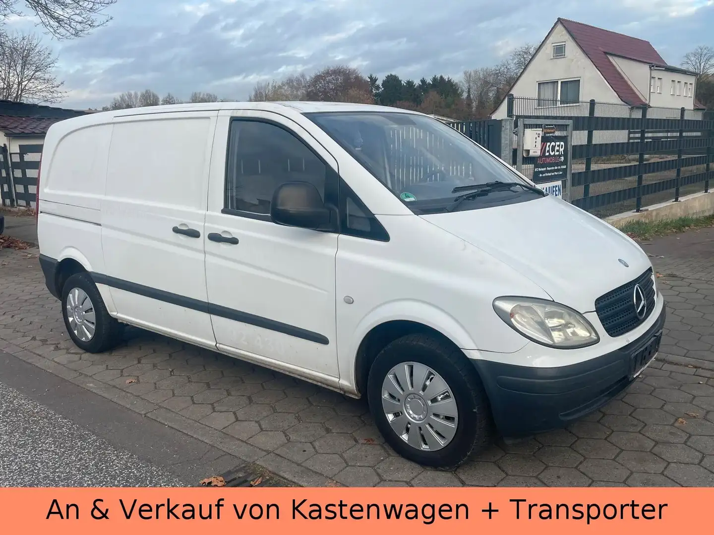 Mercedes-Benz Vito Kasten 109 CDI kompakt - 1.HAND - TÜV 01.27 Weiß - 1