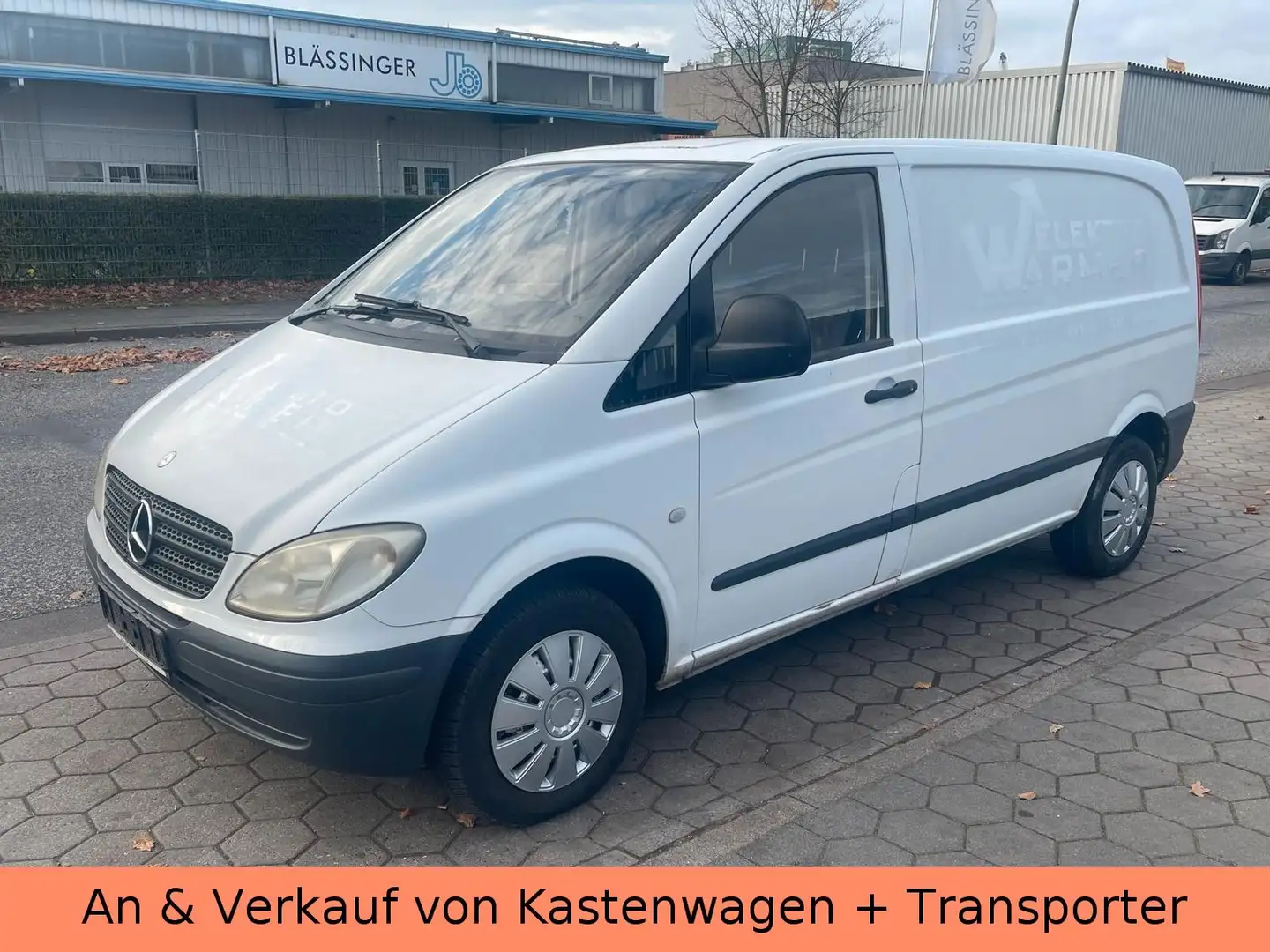 Mercedes-Benz Vito Kasten 109 CDI kompakt - 1.HAND - TÜV 01.27 Weiß - 2
